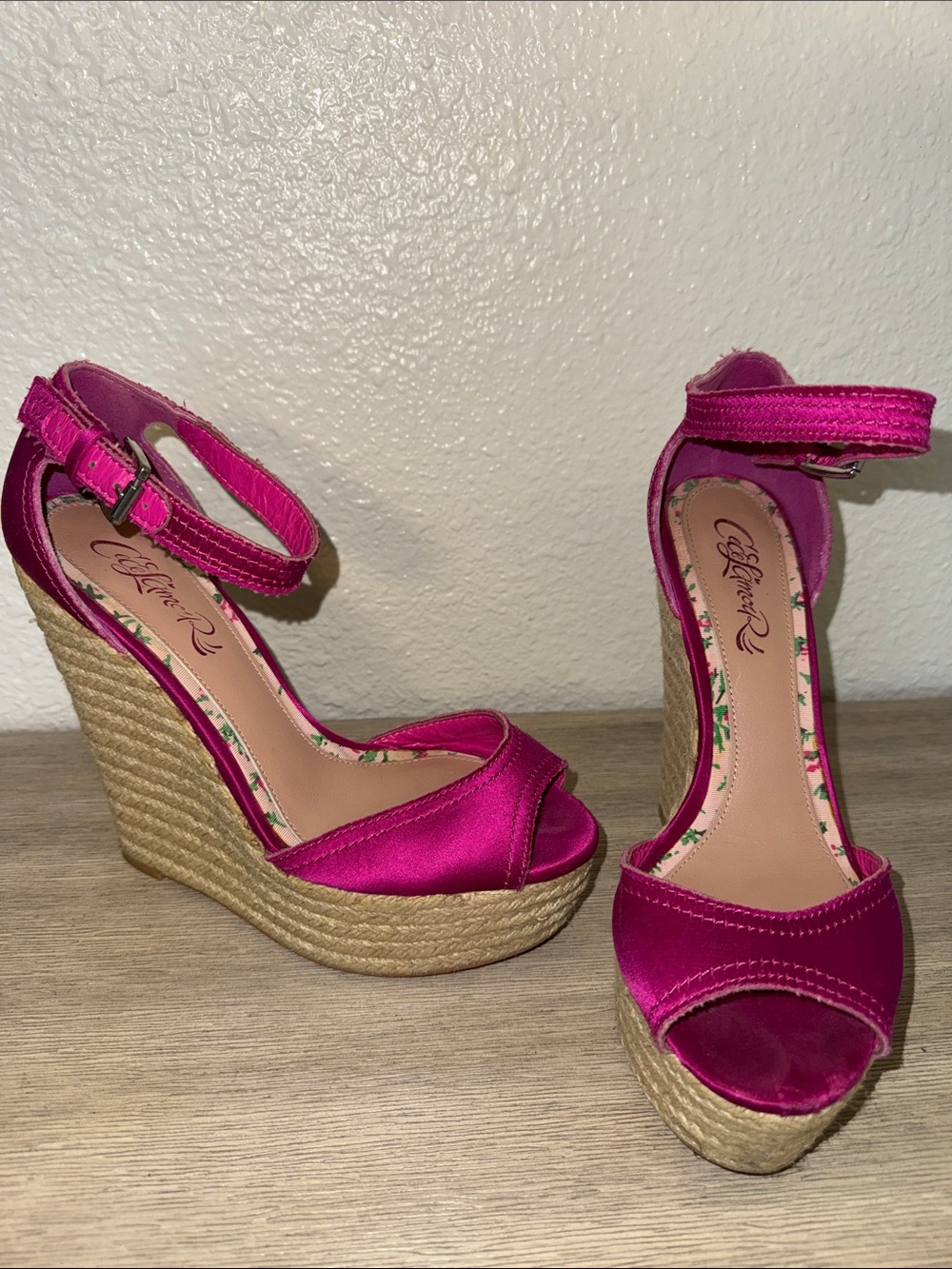 Cece L’ Amour Tanisha wedge pump vintage 2013